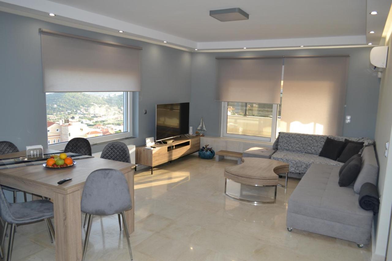 אנביסוס Stergiou Luxury Apartments With Shared Pool מראה חיצוני תמונה