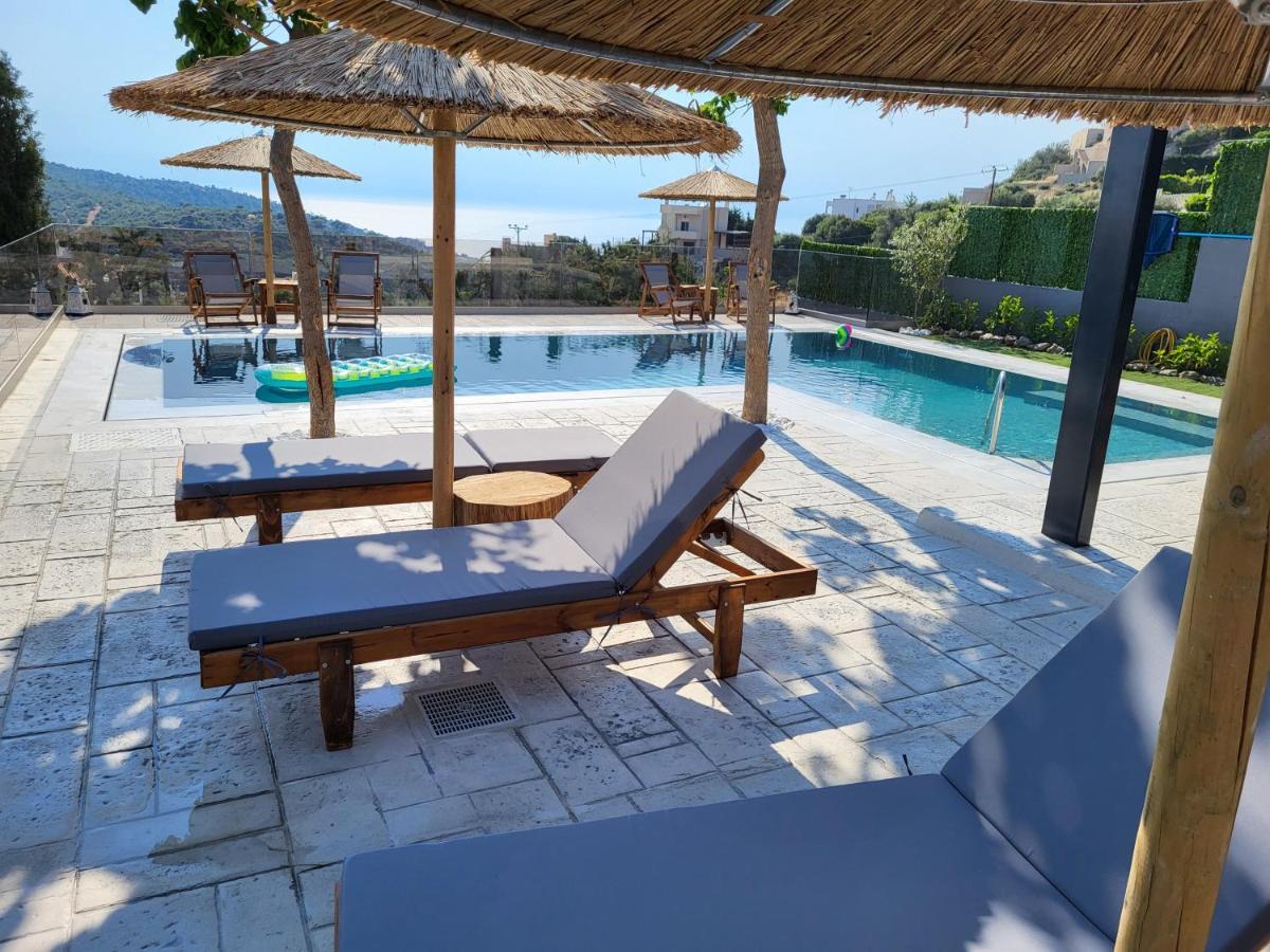 אנביסוס Stergiou Luxury Apartments With Shared Pool מראה חיצוני תמונה