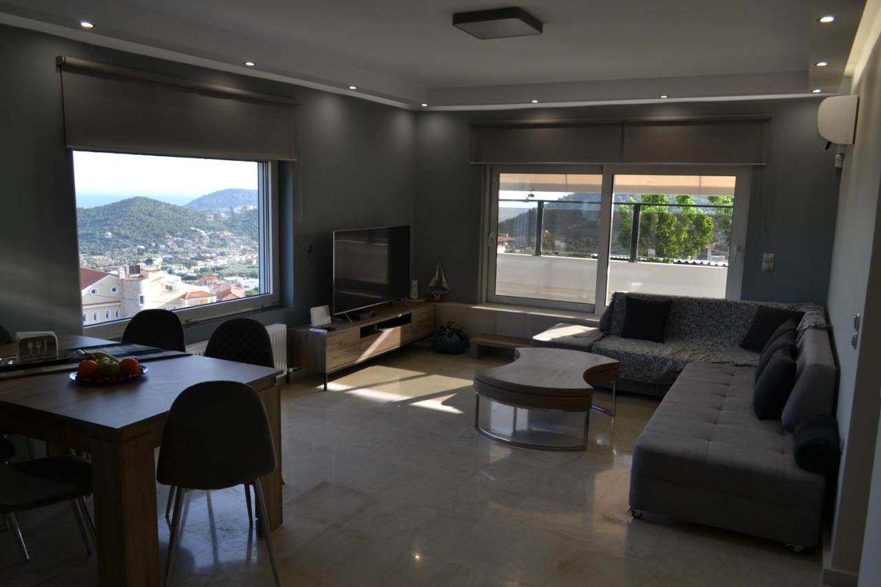 אנביסוס Stergiou Luxury Apartments With Shared Pool מראה חיצוני תמונה