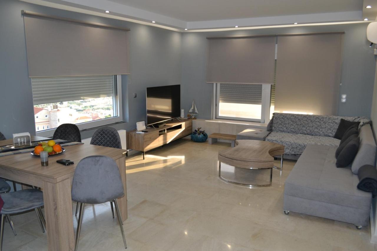 אנביסוס Stergiou Luxury Apartments With Shared Pool מראה חיצוני תמונה
