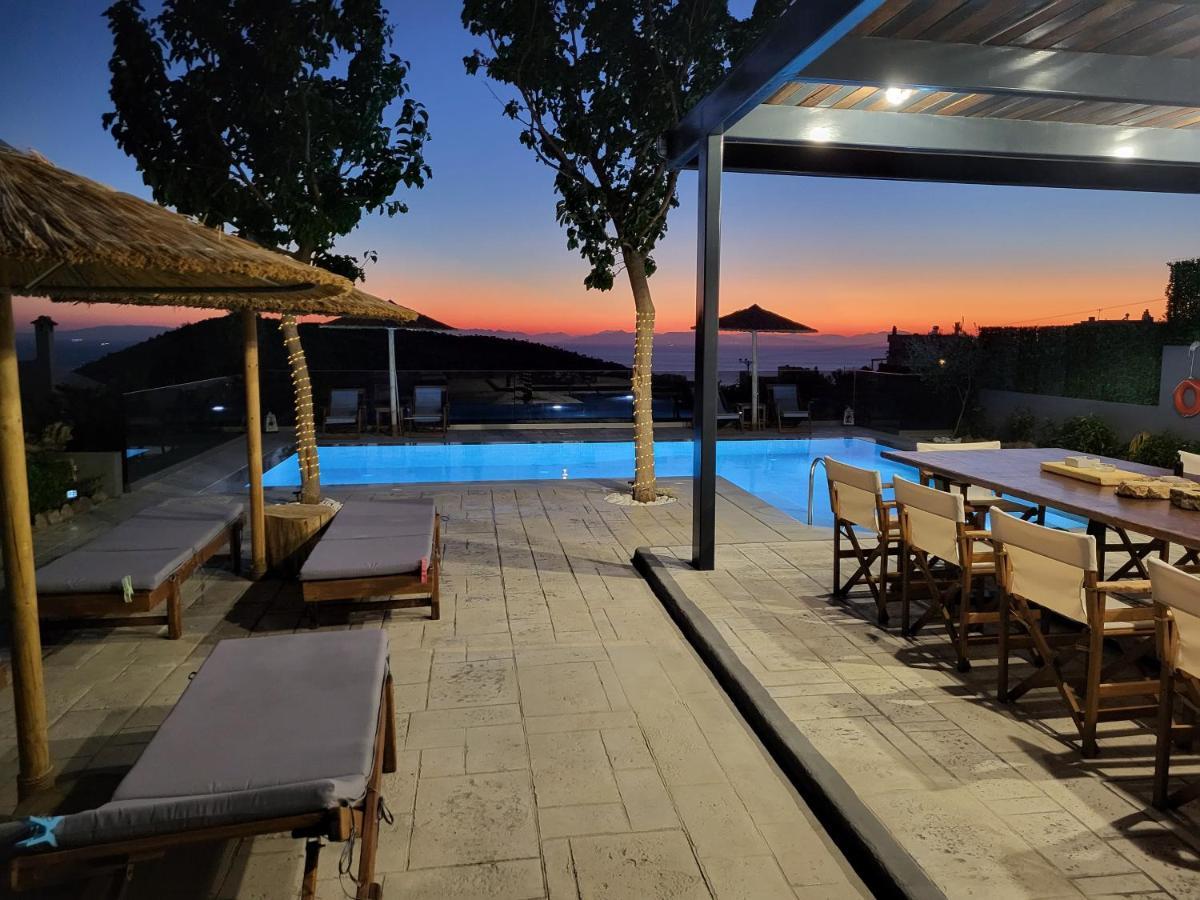 אנביסוס Stergiou Luxury Apartments With Shared Pool מראה חיצוני תמונה