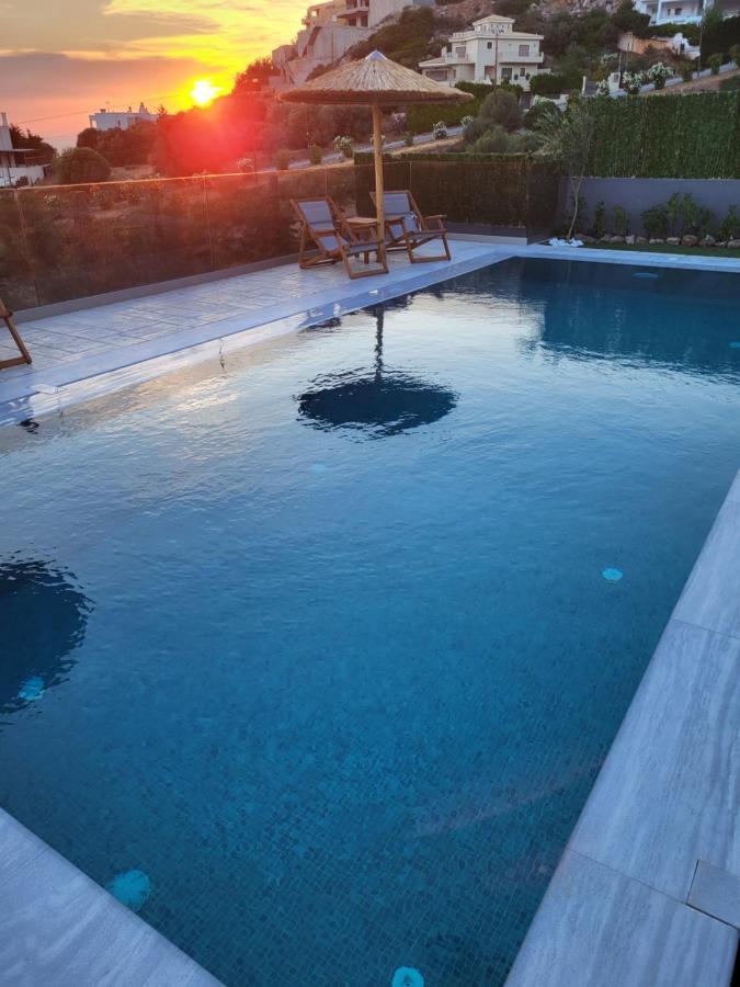 אנביסוס Stergiou Luxury Apartments With Shared Pool מראה חיצוני תמונה