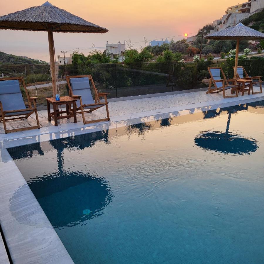 אנביסוס Stergiou Luxury Apartments With Shared Pool מראה חיצוני תמונה